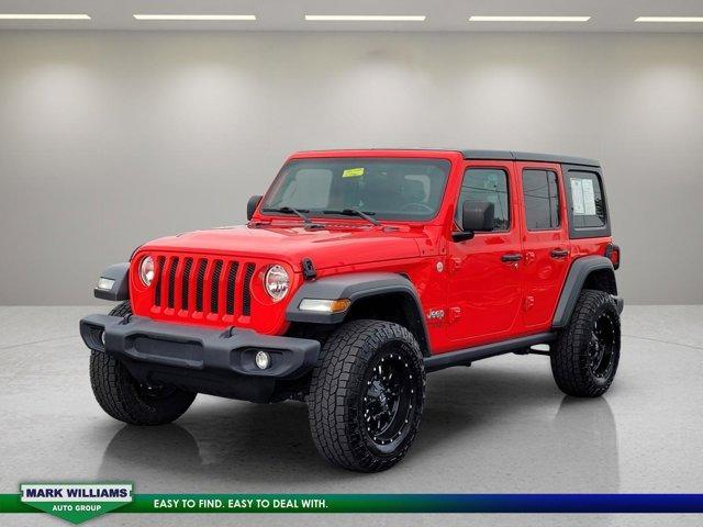 used 2018 Jeep Wrangler Unlimited car, priced at $24,698