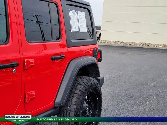 used 2018 Jeep Wrangler Unlimited car, priced at $24,698