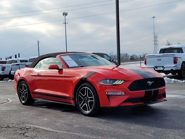 used 2021 Ford Mustang car, priced at $21,010
