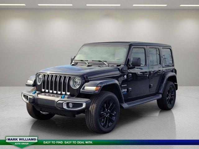 used 2022 Jeep Wrangler Unlimited 4xe car, priced at $32,998