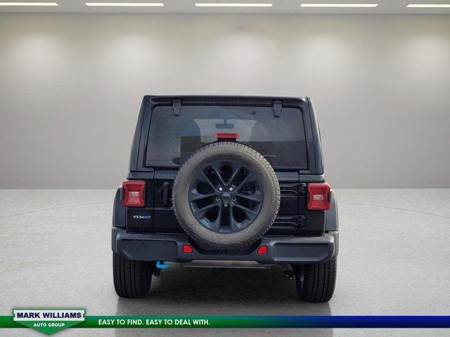 used 2022 Jeep Wrangler Unlimited 4xe car, priced at $32,998