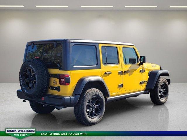 used 2021 Jeep Wrangler Unlimited car, priced at $30,998