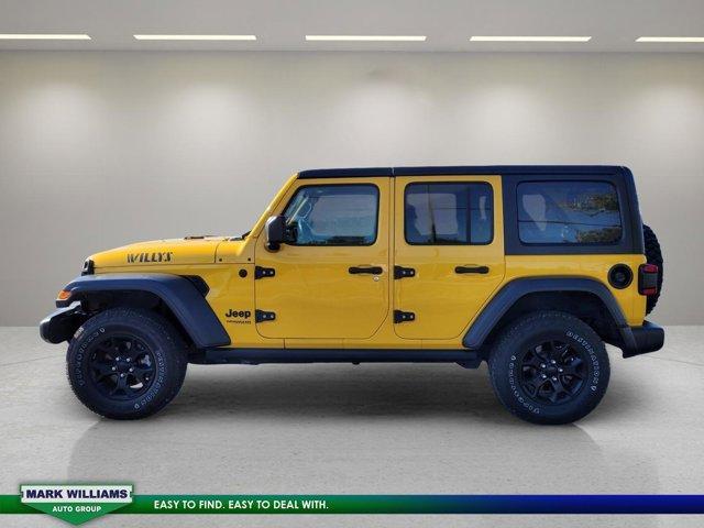 used 2021 Jeep Wrangler Unlimited car, priced at $30,998