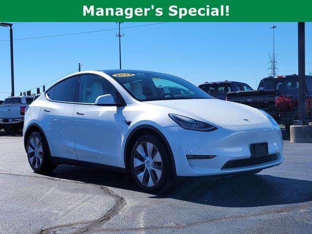 used 2022 Tesla Model Y car, priced at $28,000