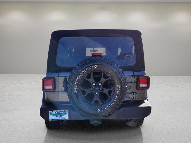 used 2021 Jeep Wrangler car, priced at $29,798