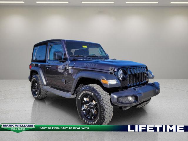 used 2021 Jeep Wrangler car, priced at $29,798