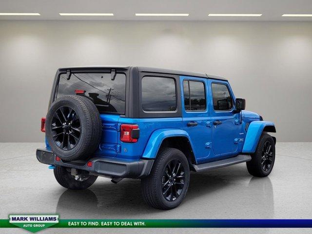 used 2022 Jeep Wrangler Unlimited 4xe car, priced at $30,998