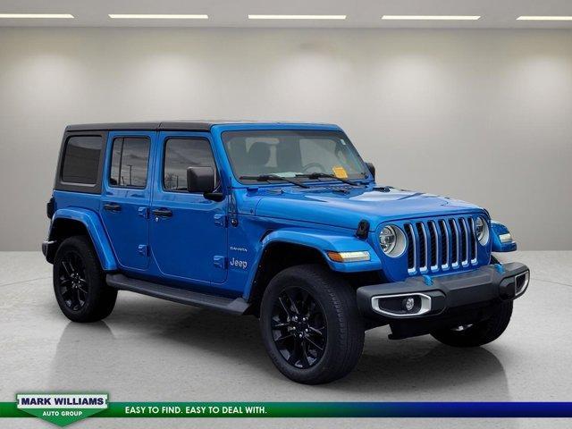 used 2022 Jeep Wrangler Unlimited 4xe car, priced at $30,998