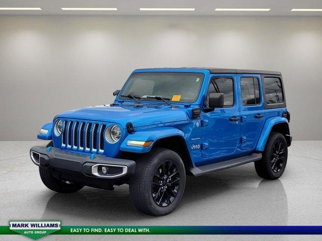 used 2022 Jeep Wrangler Unlimited 4xe car, priced at $30,998