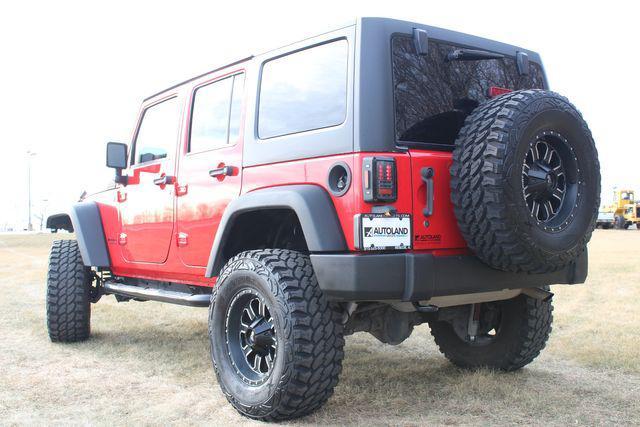 used 2015 Jeep Wrangler Unlimited car, priced at $23,726