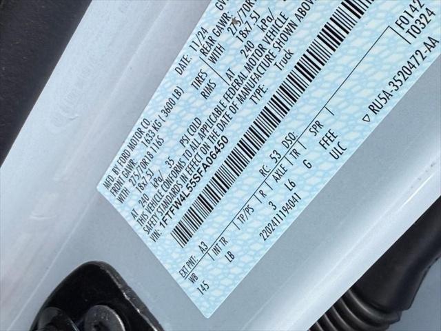 new 2025 Ford F-150 car, priced at $65,310