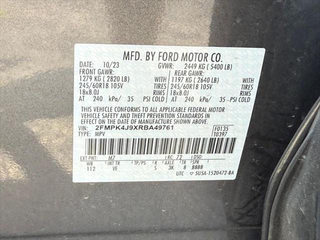 used 2024 Ford Edge car, priced at $28,418