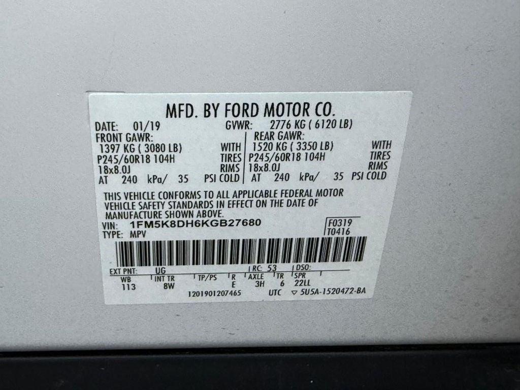 used 2019 Ford Explorer car, priced at $19,944