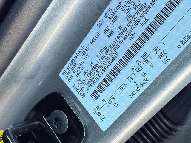 new 2025 Ford F-150 car, priced at $57,510