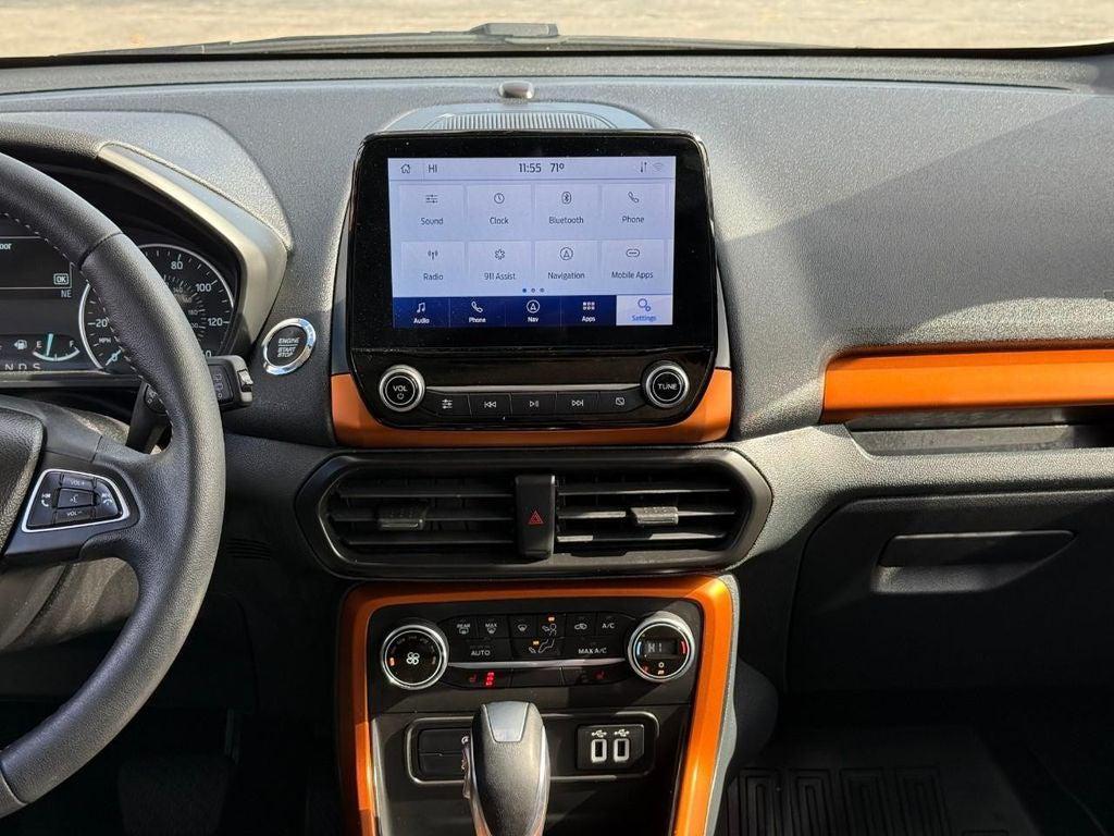 used 2022 Ford EcoSport car, priced at $19,950