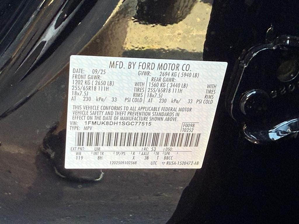 new 2025 Ford Explorer car, priced at $41,205