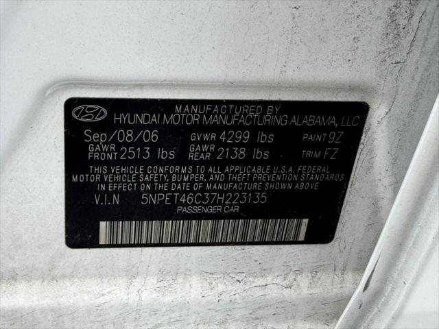 used 2007 Hyundai Sonata car, priced at $5,995