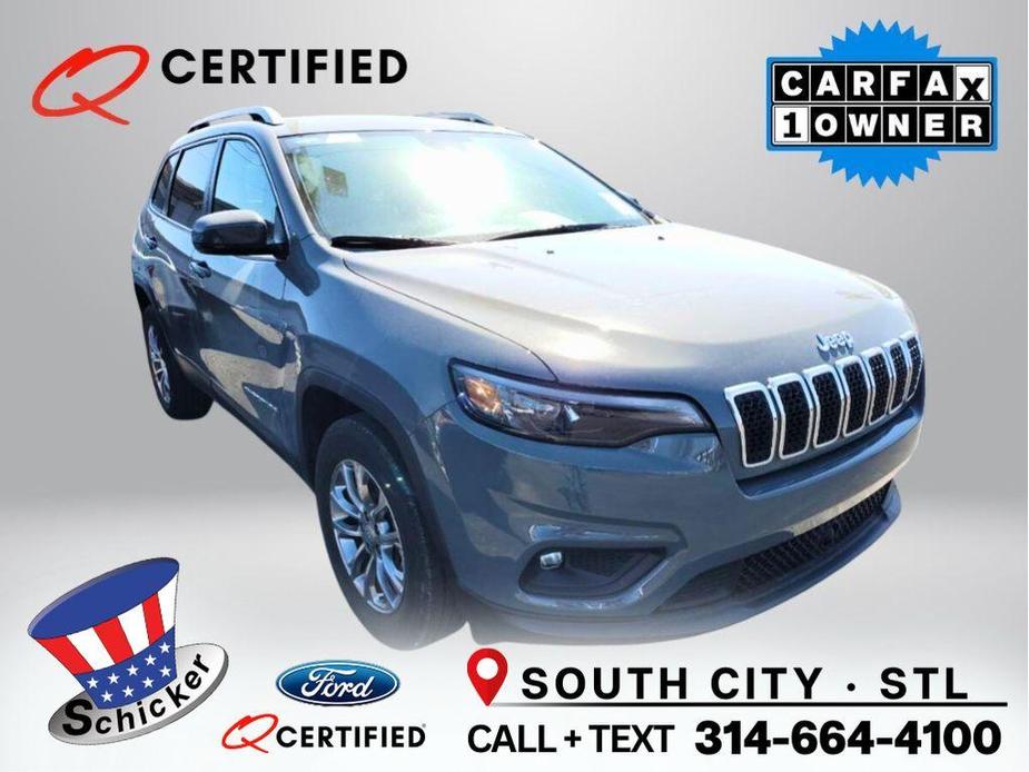 used 2021 Jeep Cherokee car, priced at $24,552