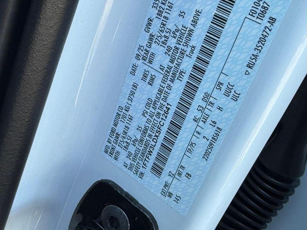 new 2025 Ford F-150 car, priced at $59,995