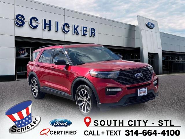 used 2022 Ford Explorer car, priced at $31,192