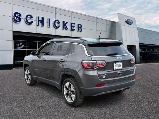 used 2021 Jeep Compass car, priced at $17,532