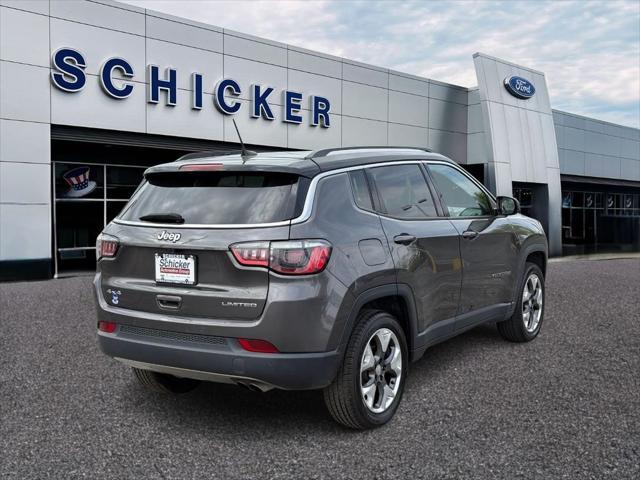 used 2021 Jeep Compass car, priced at $19,695