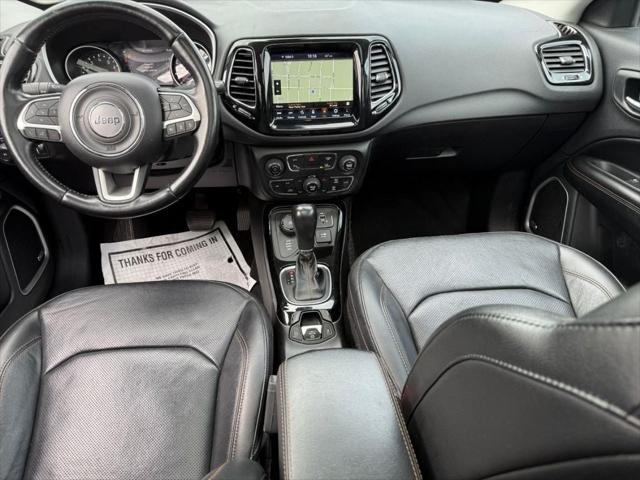 used 2021 Jeep Compass car, priced at $17,532
