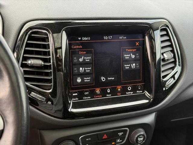 used 2021 Jeep Compass car, priced at $19,695