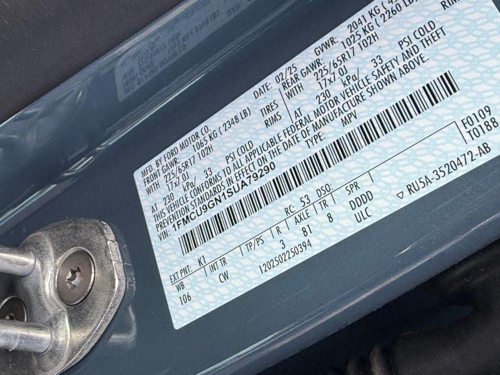 new 2025 Ford Escape car, priced at $27,040