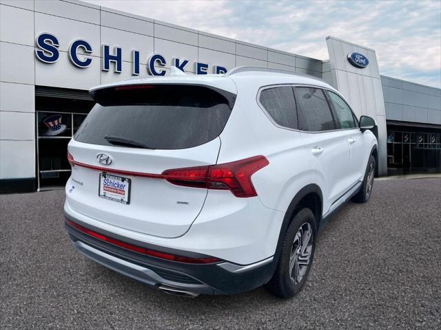 used 2021 Hyundai Santa Fe car, priced at $19,999