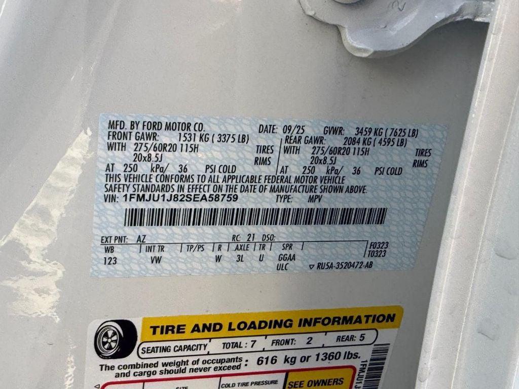 new 2025 Ford Expedition car, priced at $75,795