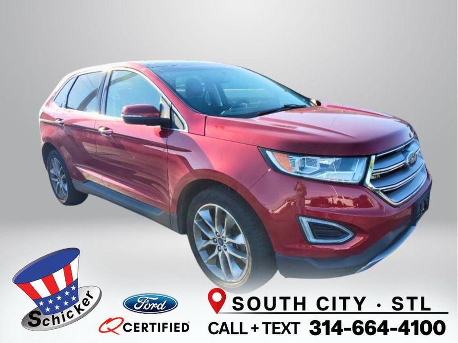 used 2017 Ford Edge car, priced at $16,692