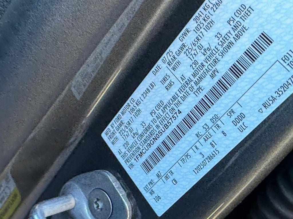 new 2025 Ford Escape car, priced at $29,255