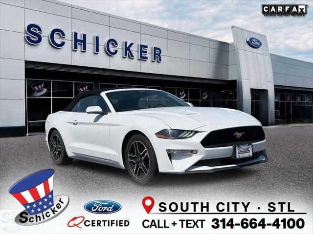 used 2021 Ford Mustang car, priced at $19,816
