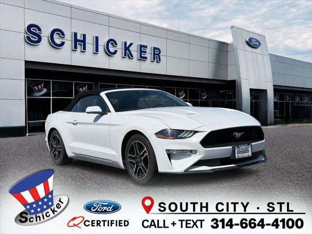 used 2021 Ford Mustang car, priced at $23,232