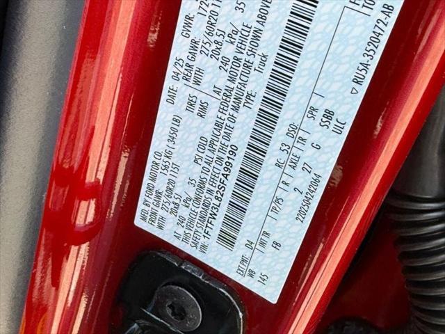new 2025 Ford F-150 car, priced at $55,712