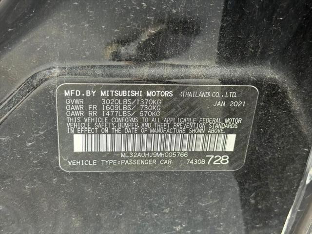 used 2021 Mitsubishi Mirage car, priced at $13,670