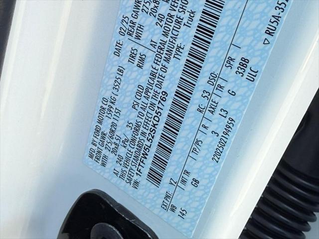 new 2025 Ford F-150 car, priced at $62,297