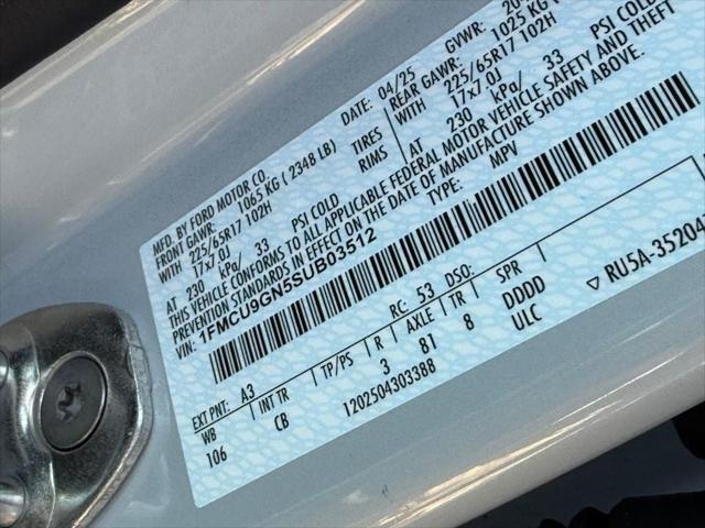 new 2025 Ford Escape car, priced at $26,385