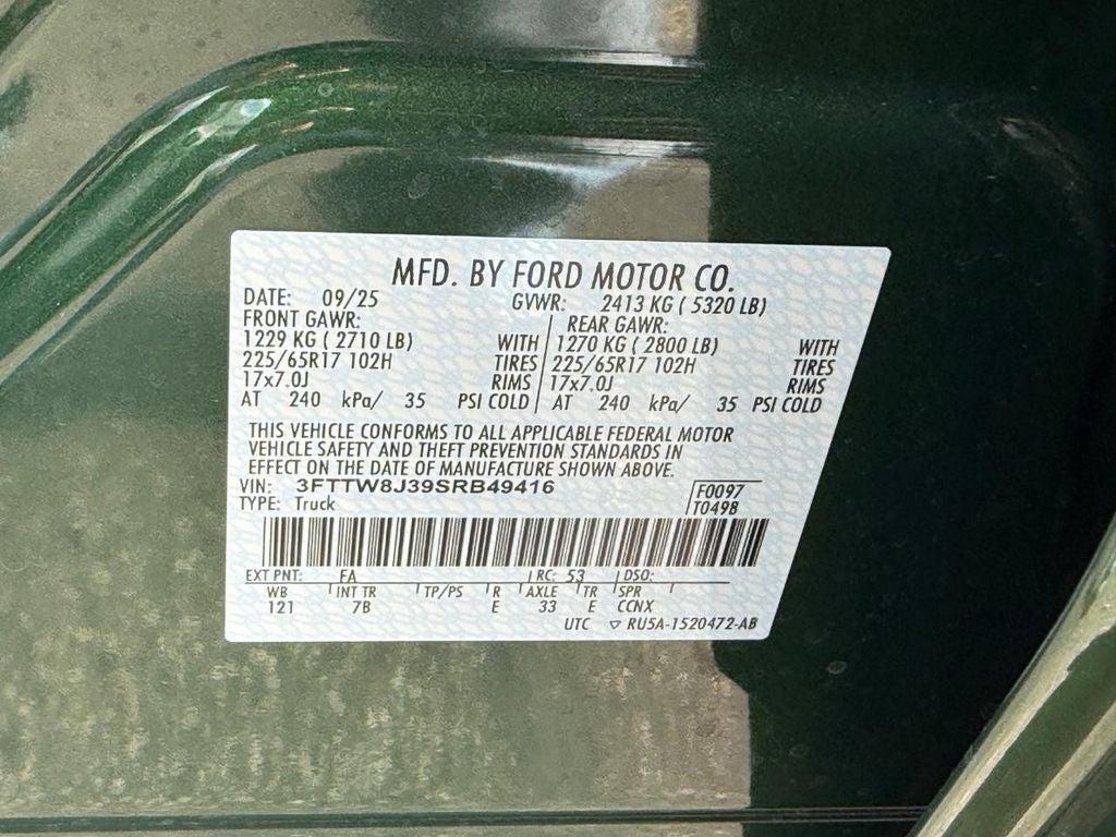 new 2025 Ford Maverick car, priced at $38,185