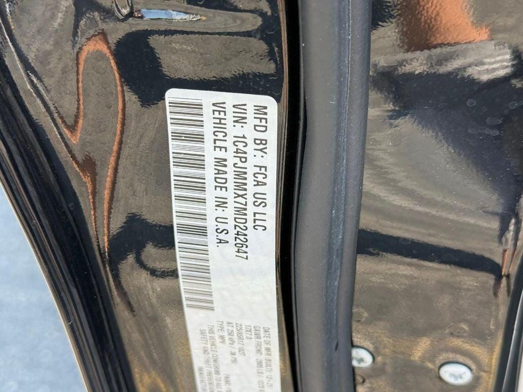 used 2021 Jeep Cherokee car, priced at $20,998