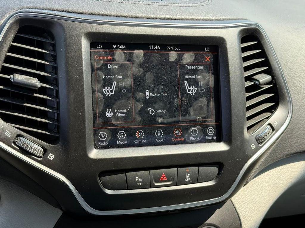 used 2021 Jeep Cherokee car, priced at $20,998