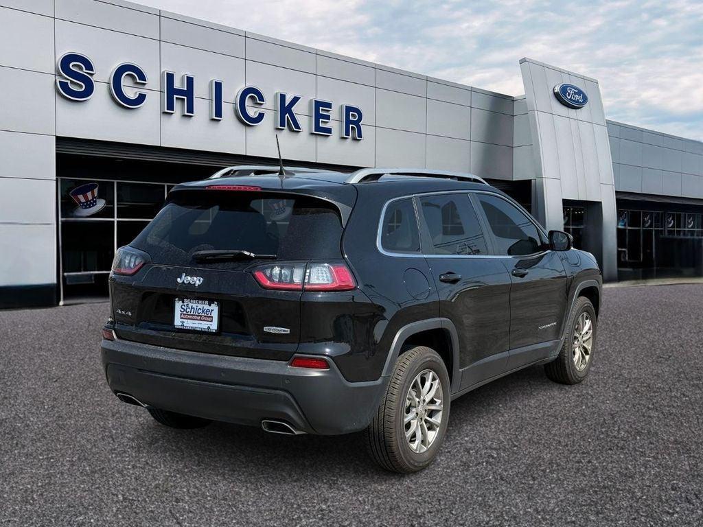 used 2021 Jeep Cherokee car, priced at $20,998
