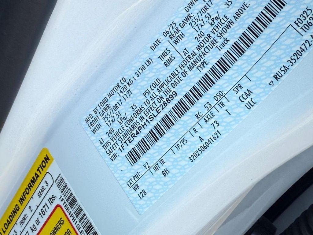 new 2025 Ford Ranger car, priced at $37,585