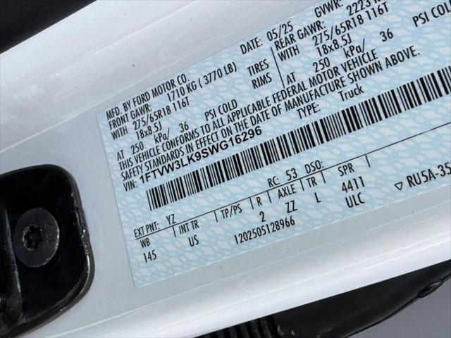 new 2025 Ford F-150 Lightning car, priced at $63,280