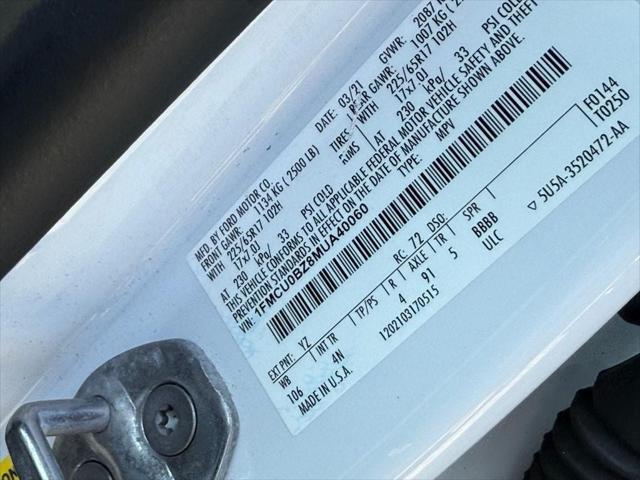 used 2021 Ford Escape car, priced at $17,940