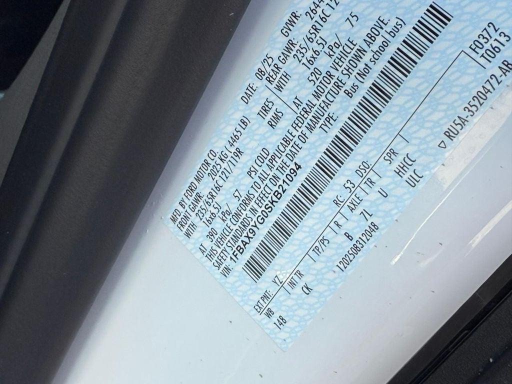 new 2025 Ford Transit-350 car, priced at $71,085