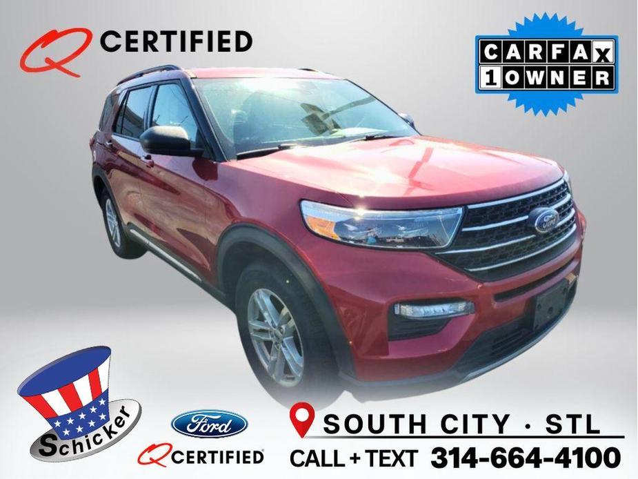 used 2021 Ford Explorer car, priced at $27,746