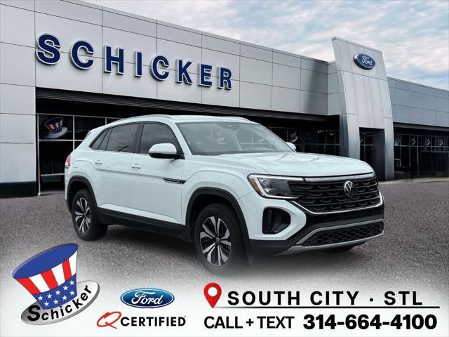 used 2024 Volkswagen Atlas Cross Sport car, priced at $30,998