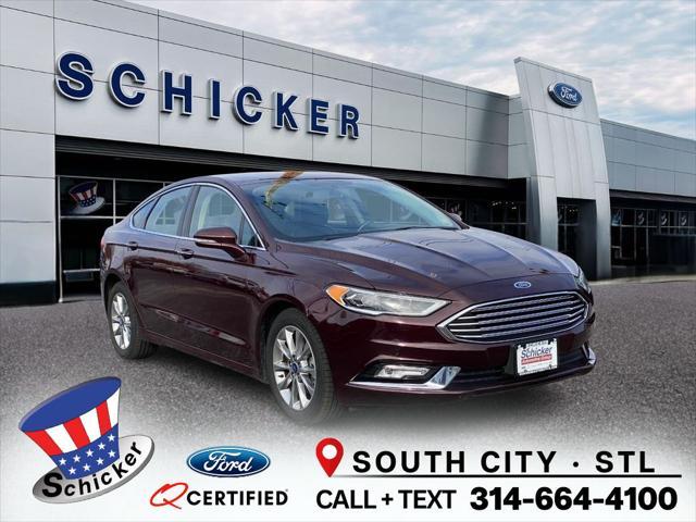 used 2017 Ford Fusion car, priced at $16,473